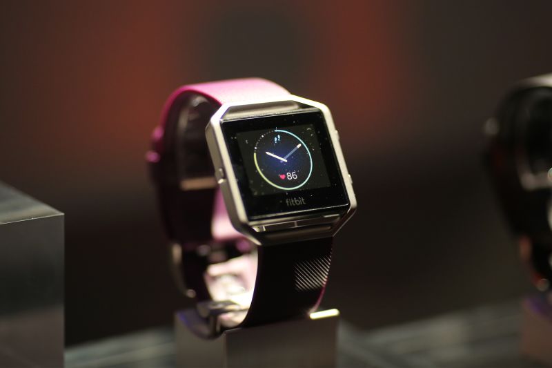 Fitbit blaze smart fitness watch with heart rate monitor online