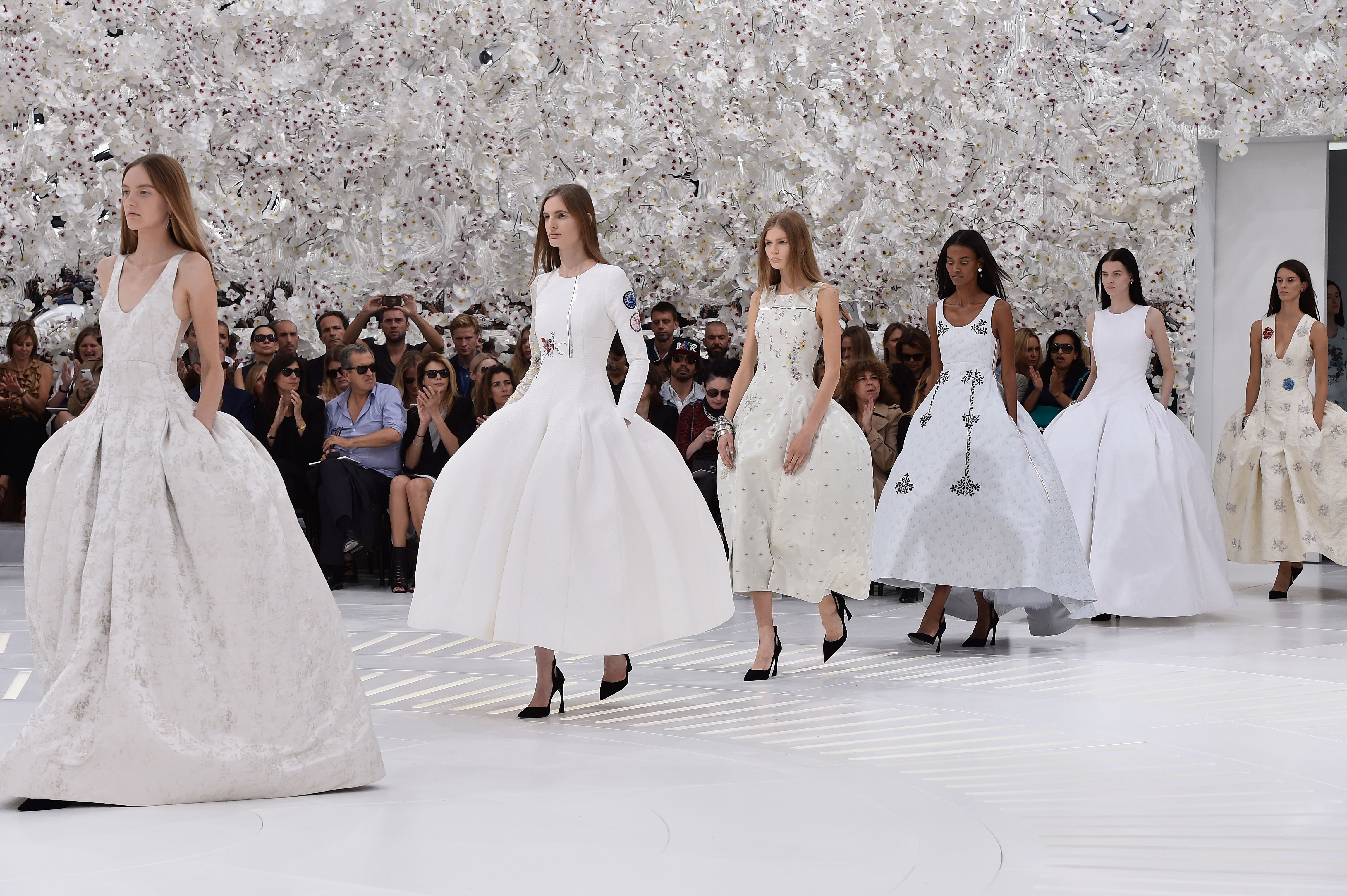 Ballgowns, champagne bags and Gaultier's final show at the Haute Couture  week in Paris