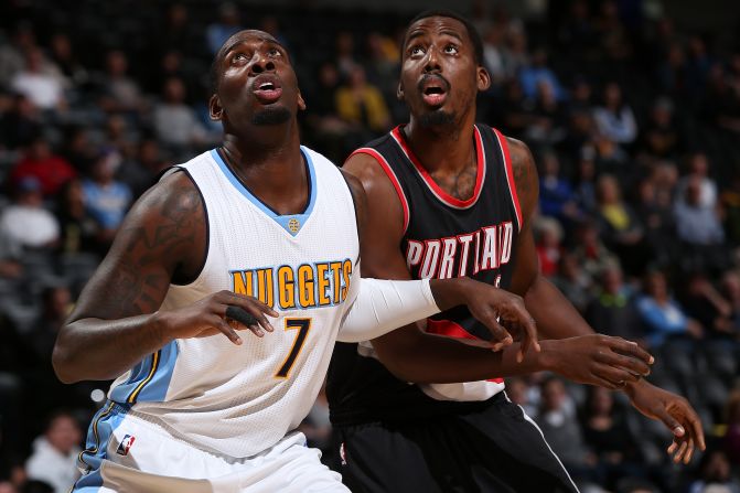 U.S.-born Al-Farouq Aminu (right) has Nigerian parents. In July 2015 he signed a four-year deal with Portland Trail Blazers, following spells with Dallas Mavericks, New Orleans and Los Angeles Clippers.