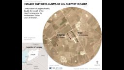 Low-resolution satellite imagery taken December 28 shows construction underway to extend the runway at an airfield in Rmeilan, al-Hasaka province, which would prepare the site to accommodate larger aircraft.