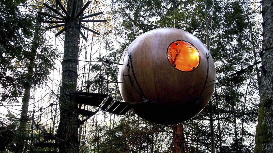 Head to Canada for these Free Spirit Spheres.