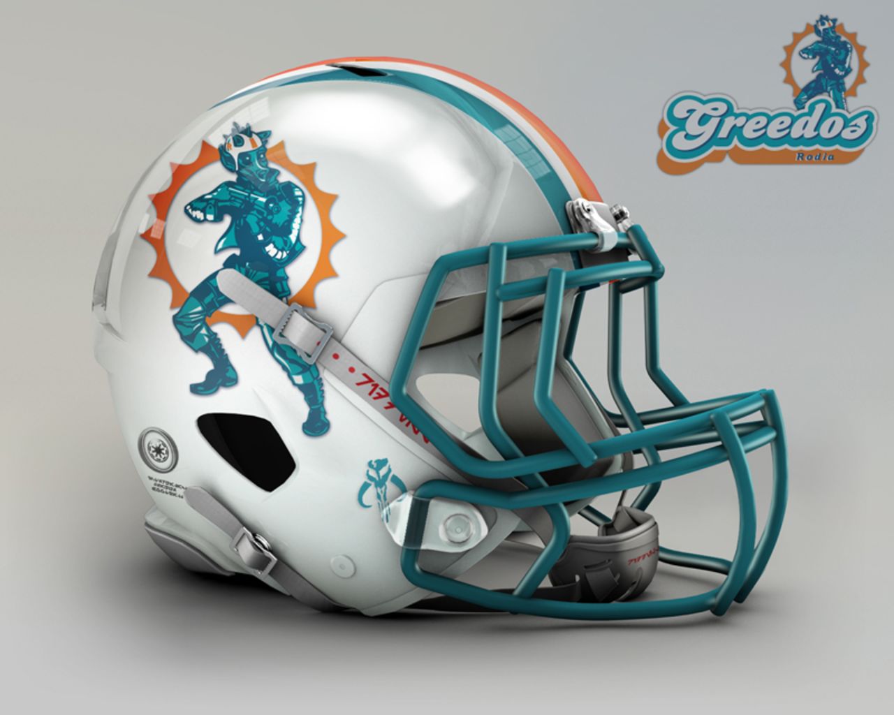 Who shot first? If you're a hardcore Star Wars fan, you'll be well aware of the controversy over the scene from Episode IV involving Han Solo and bounty hunter Greedo, whose snout is a close enough match for the <a href="http://www.miamidolphins.com/" target="_blank" target="_blank">Miami Dolphins</a>.