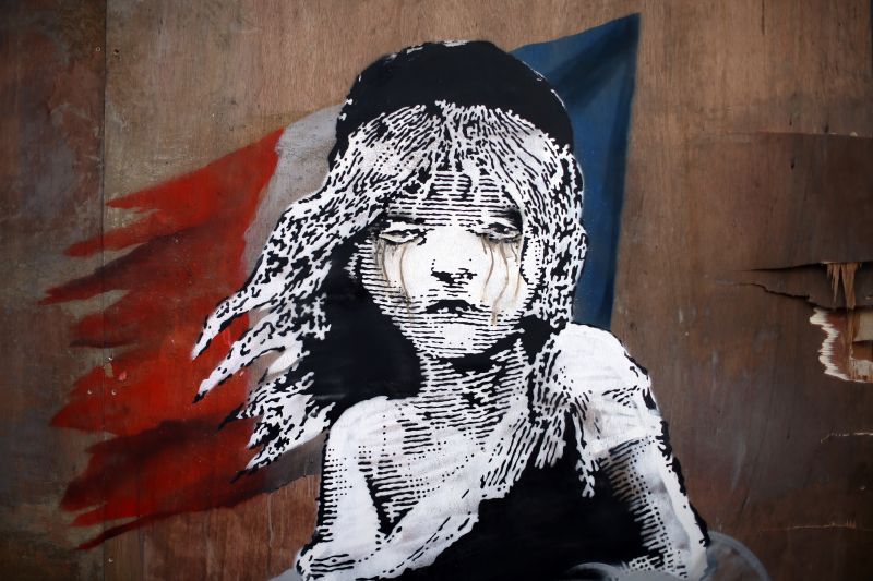 Banksy girl with sale a pearl earring