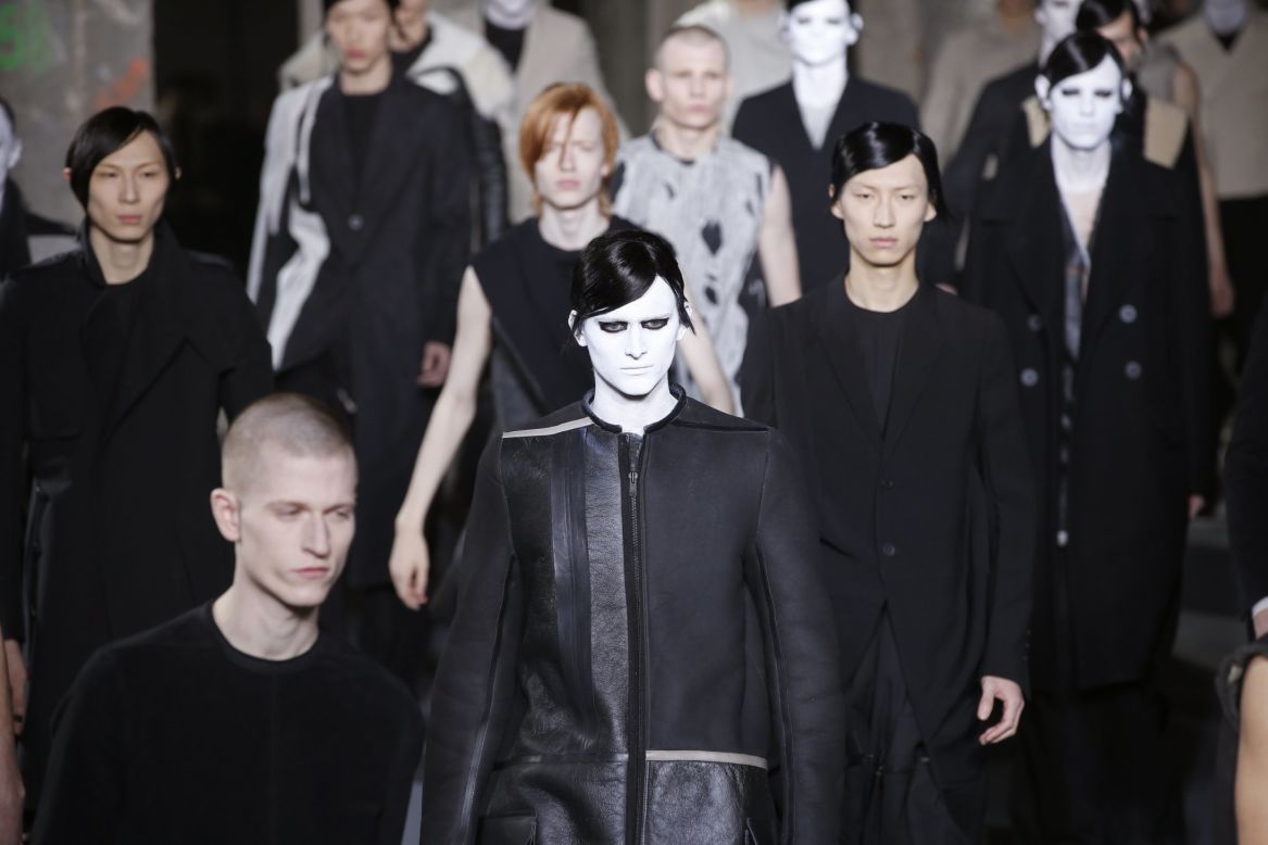 Black? Unconventional silhouettes? Leather? Rick Owens is nothing if not refreshingly consistent. 