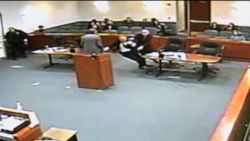 courtroom fight