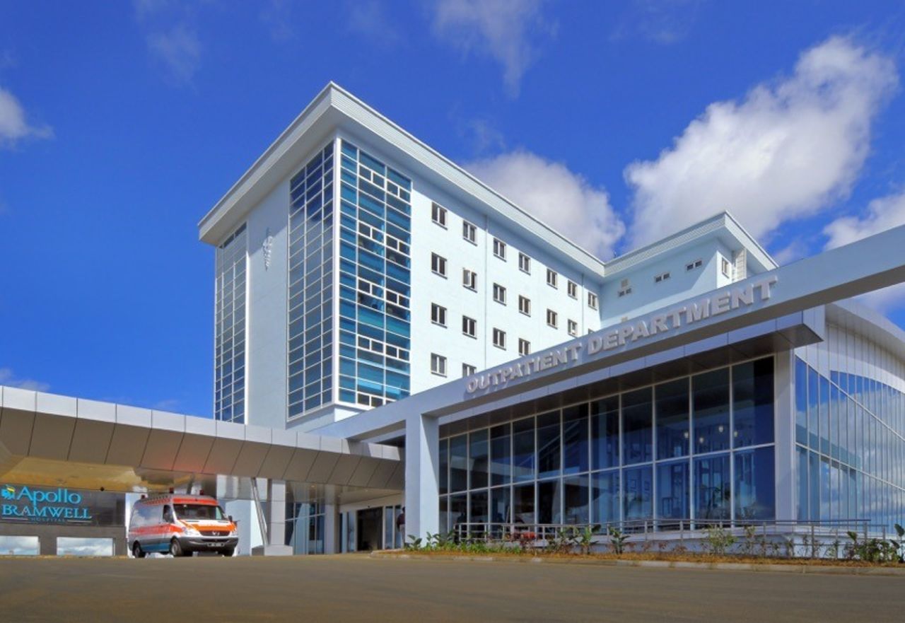 The new Apollo Bramwell hospital in Mauritius. 