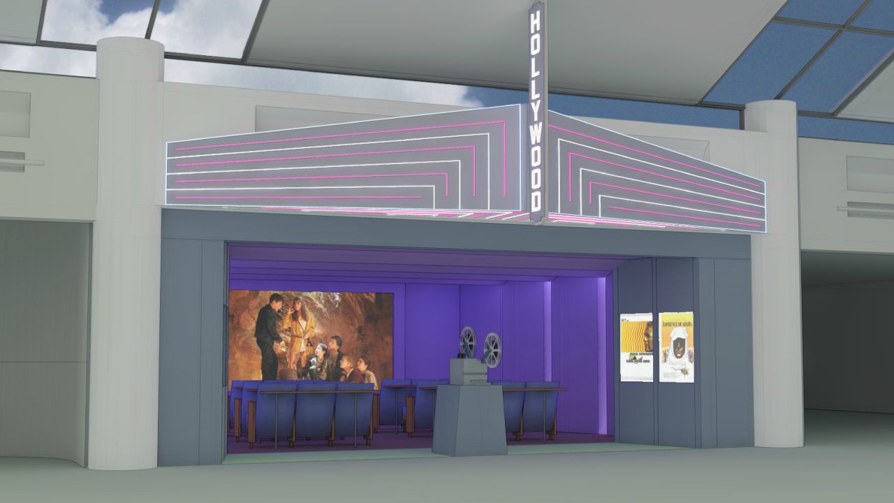 PDX is creating a vintage-style cinema for passengers on the go.