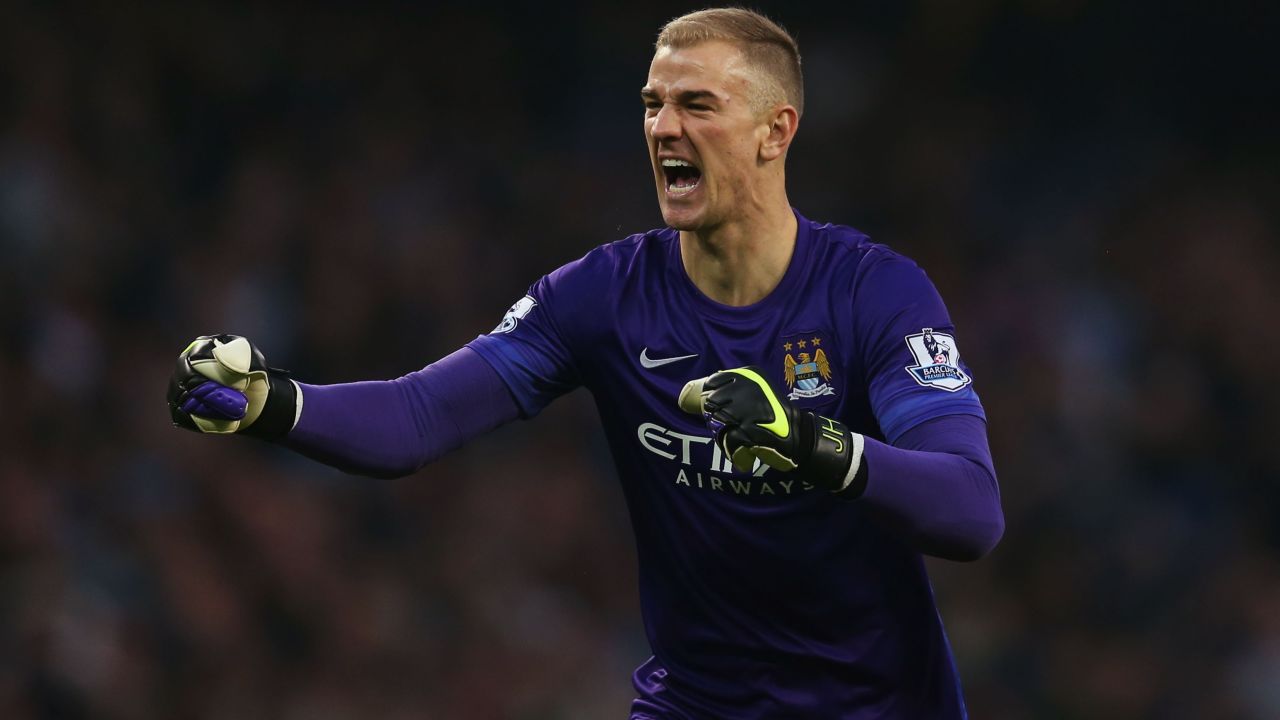 Manchester City goakeeper Joe Hart has been in fine form.