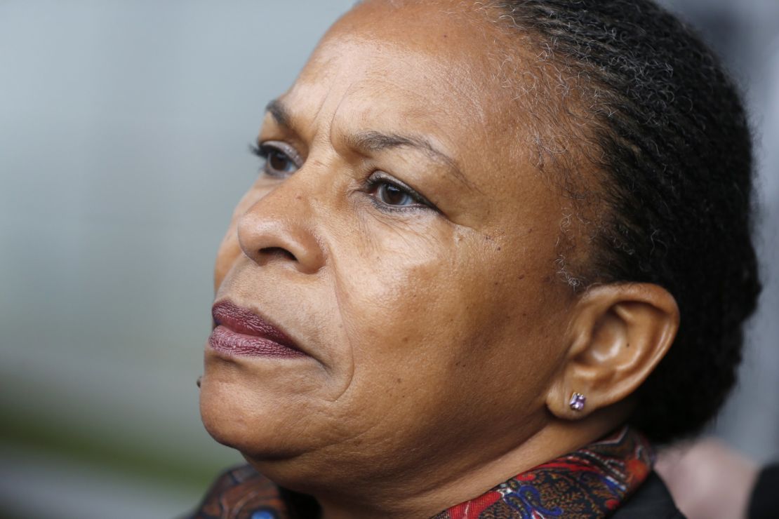 Christiane Taubira resigned as justice minister in protest.