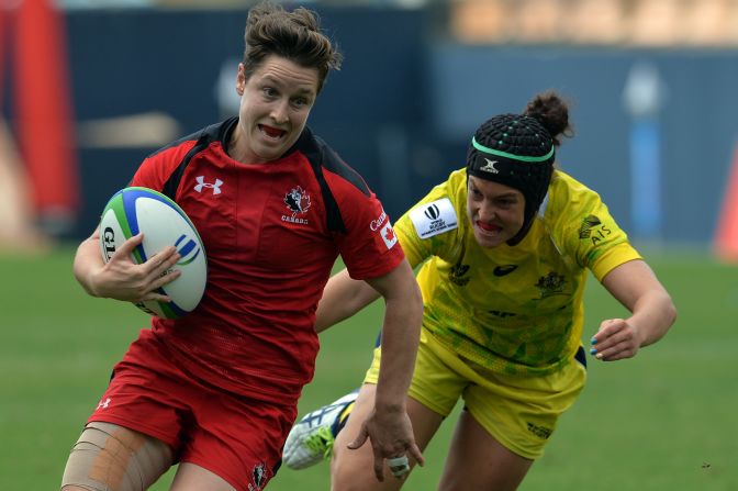 She finished the 2014-15 season first overall in scoring with 301 points and her 521 points are the second highest in World Rugby Women's Sevens Series history behind <a href="index.php?page=&url=http%3A%2F%2Fedition.cnn.com%2F2016%2F04%2F06%2Fsport%2Fportia-woodman-rugby-sevens-olympics-netball%2F" target="_blank">New Zealand's Portia Woodman</a>. "She's very quick," Scarratt says. 