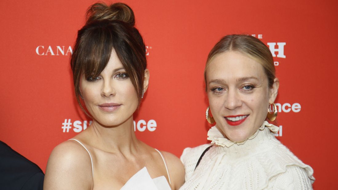 Actresses Kate Beckinsale, left, and Chloe Sevigny at the Sundance premiere of "Love & Friendship," Whit Stillman's adaptation of an unpublished Jane Austen manuscript. The actresses co-starred almost two decades ago in Stillman's "The Last Days of Disco."