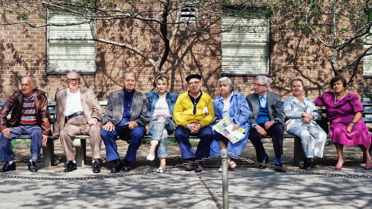 Outside the American Nursing Home on the Lower East Side. "They looked at her like she was an alien they had never seen before."