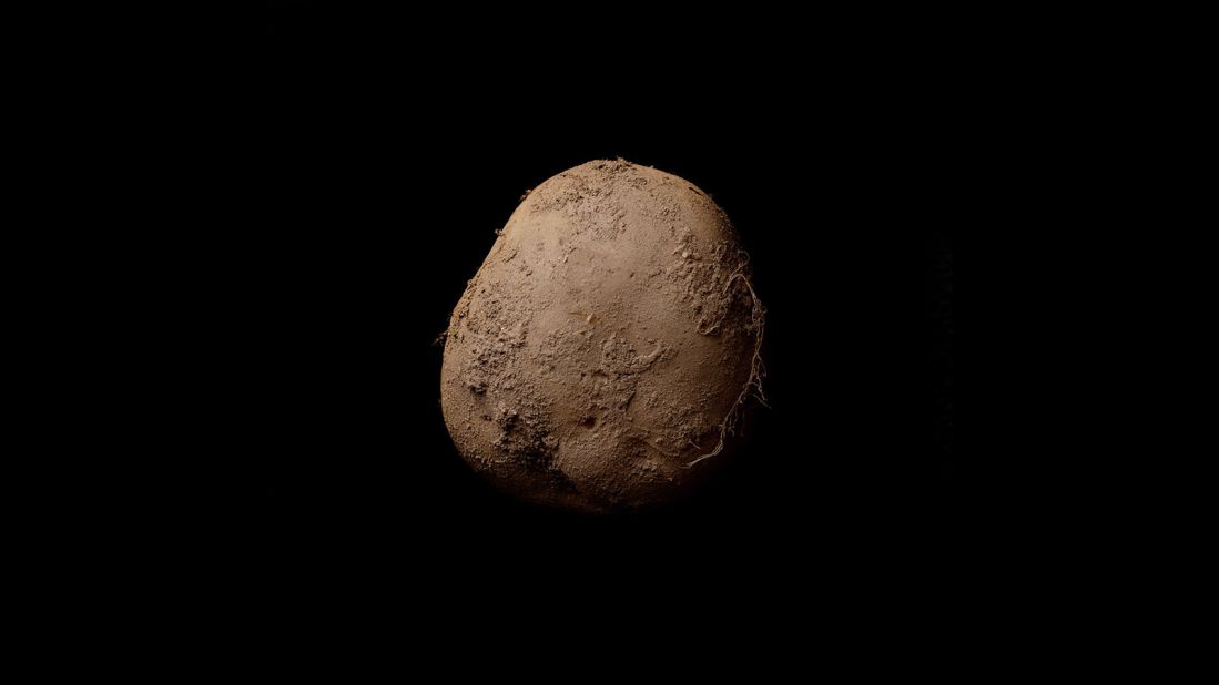 The Irish photographer's portrait of a potato was sold to an anonymous businessman for $1.08 million. 