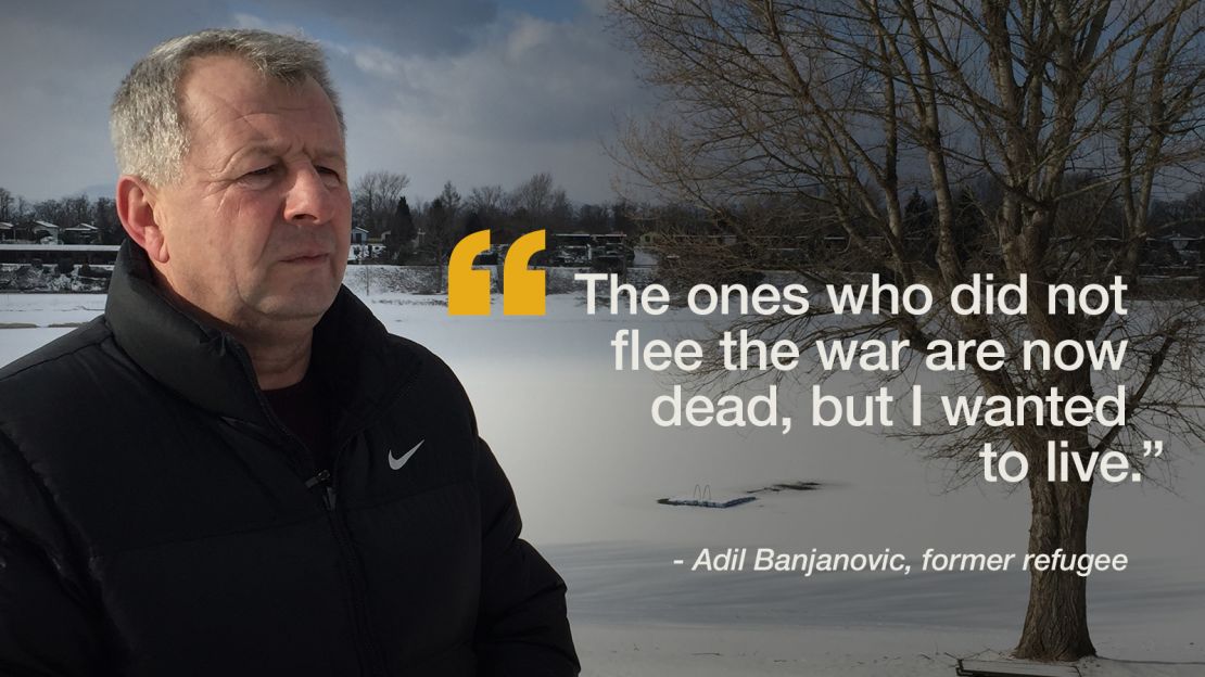 Refugee trail quote Banjanovic
