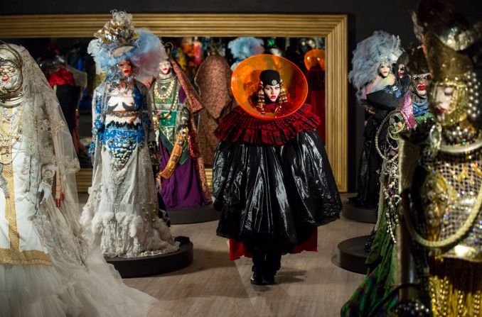 Daniel Lismore is a British artist, stylist and designer whose multi-layered, extravagant outfits have earned him the title "London's Most Outrageous Dresser." 