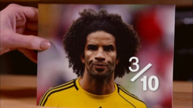 With his afro pushed back, barely contained by his headband, David James made himself seem bigger and the goal seem smaller. "It's not his worst" laughs Hart. "If bad is 10, that's a 3/10 maximum."