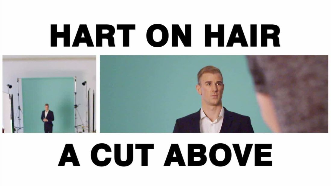 CNN Sport caught up with Manchester City goalkeeper Joe Hart, who gave us his verdict on some of the most memorable hairstyles in soccer history -- but only after he had doused a cheesecake inferno with a fire extinguisher.