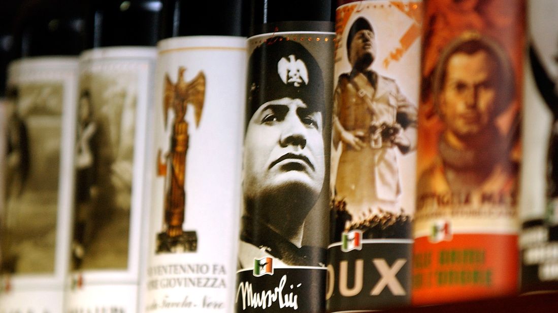 Controversial Italian winery Vini Lunardelli has a line of wines inspired by infamous figures from history, including Mussolini, Joseph Stalin, Adolf Hitler and Rudolf Hess. 