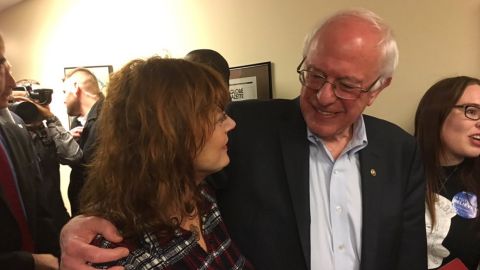 Oscar-winning actress Susan Sarandon has been an ardent supporter of Sen. Bernie Sanders.