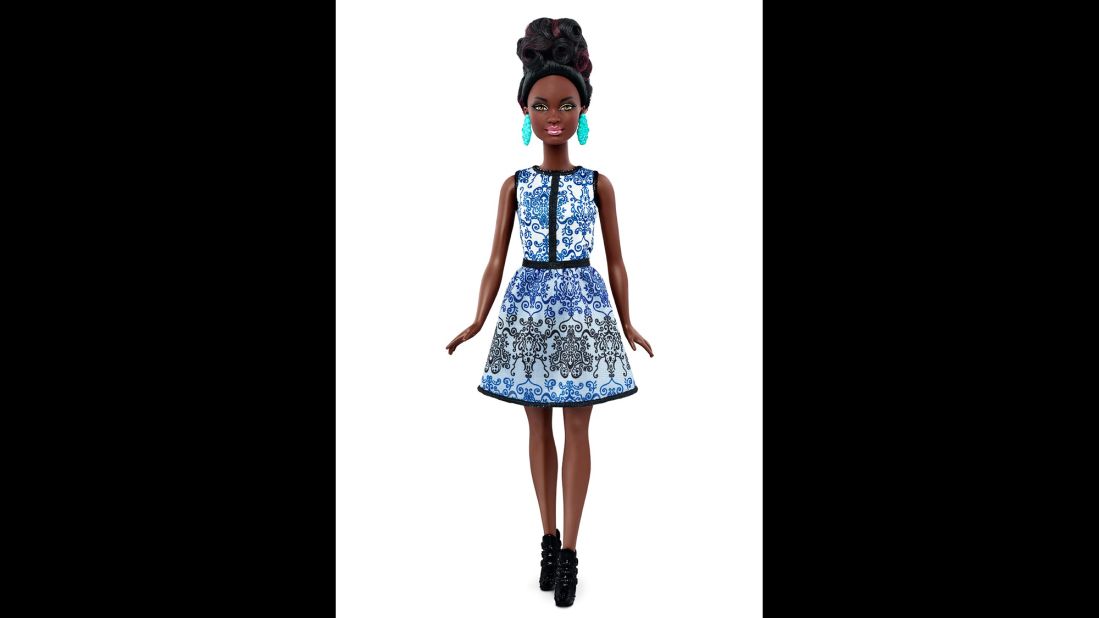 Petite Barbie is the smallest of the three dolls.