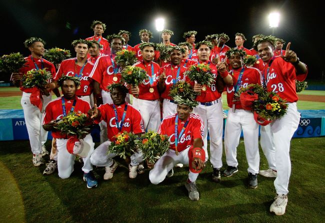 Cuba has long had a sporting pedigree. Recognized as one of the world's best baseball teams, its men have won Olympic gold three times -- most recently in 2004.