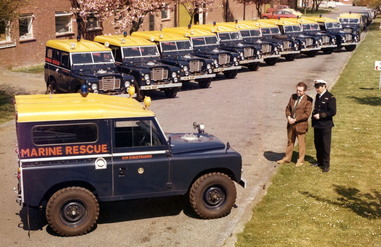 Land Rover sales have always been bolstered by orders from public services.