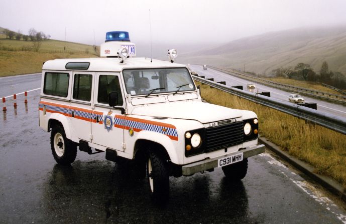 Britain's police service has a long history of using the Land Rover.