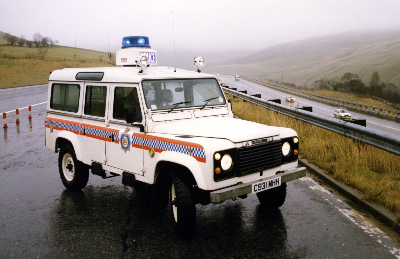 Britain's police service has a long history of using the Land Rover.
