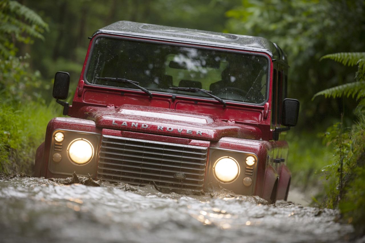 The Land Rover evolved into the Defender, but its go-anywhere ability remained the same.