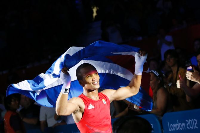 Cuba also has a formidable reputation in the world of boxing. It has won 34 gold medals at the Olympics over the years -- Roniel Iglesias being one of two fighters to win a title at London 2012 -- and the country has recently permitted some boxers to enter the ring as professionals.