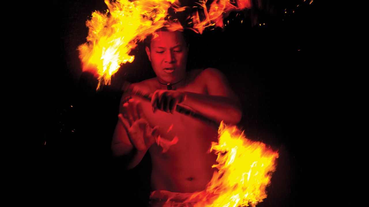 Siva afi is a fire knife dance thaat originated in Samoa.