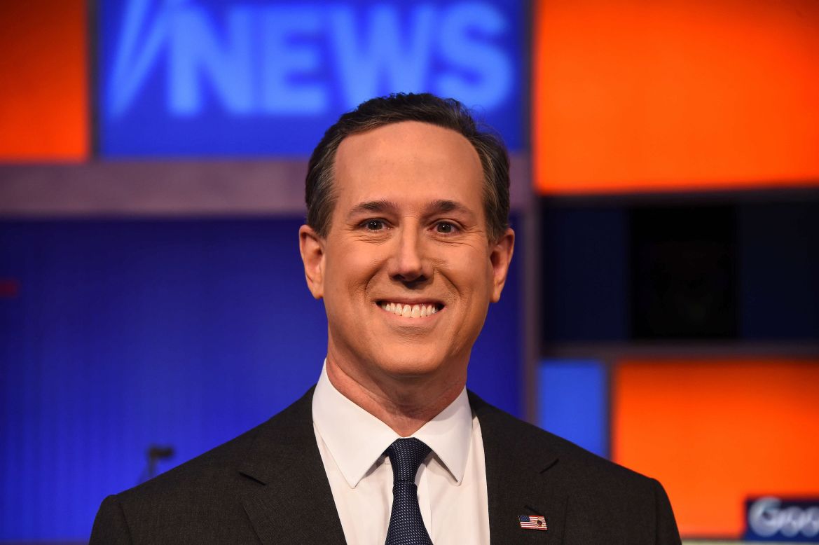"The entire lead-up to this debate was about whether Donald Trump was going to show up to the next debate," Santorum said. "The people of Iowa ... care a lot about the issues. They care about who's going to be the leader of the free world."