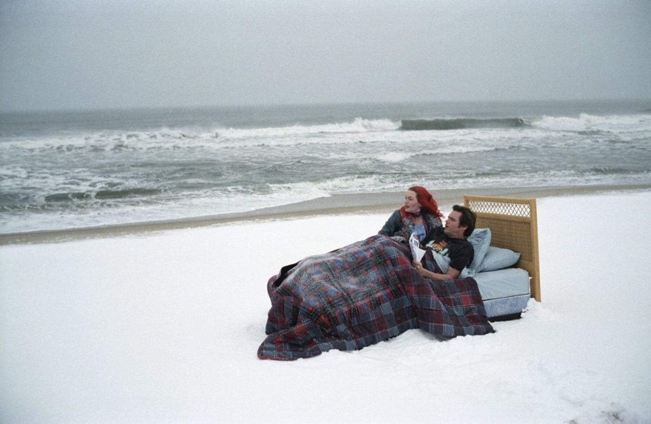 In "Eternal Sunshine of the Spotless Mind," Jim Carrey and Kate Winslet undergo an experimental procedure to wipe any trace of their relationship from their memories after it goes sour. How could anyone forget a punk rock Kate Winslet, though?