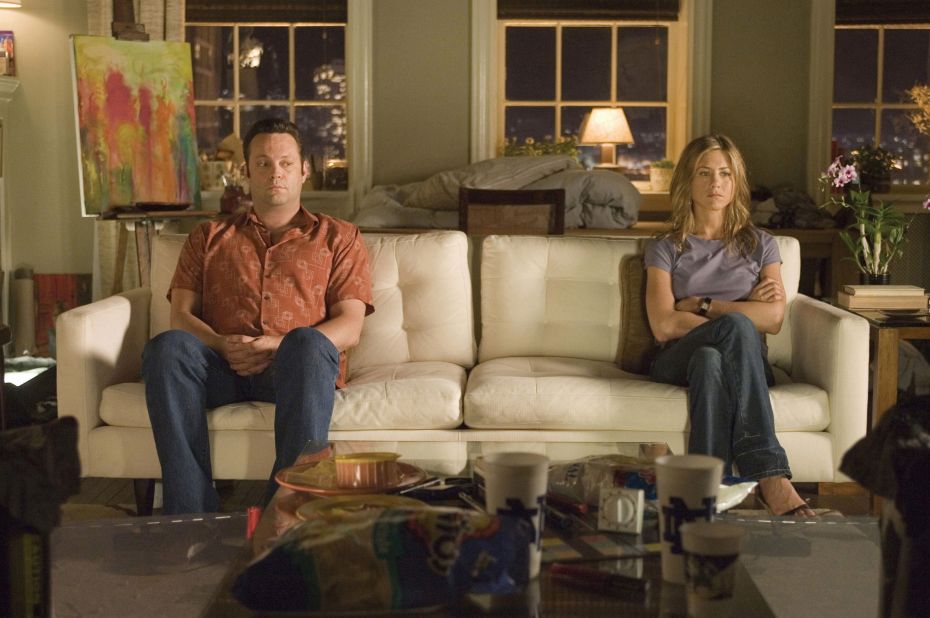 They say misery loves company. If you're trying to get over the demise of a promising relationship or simply feeling down on love, a breakup movie might be just the ticket. Jennifer Aniston and Vince Vaughn can't afford to move out of their apartment post-split in the movie "The Break-Up." When the former lovers become hostile roommates, hilarity ensues.