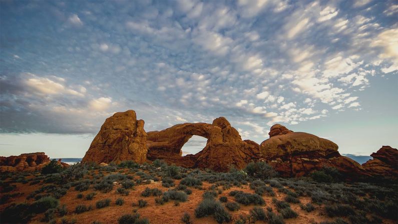 Arches National Park in Utah is home to more than 2,000 known arches. 