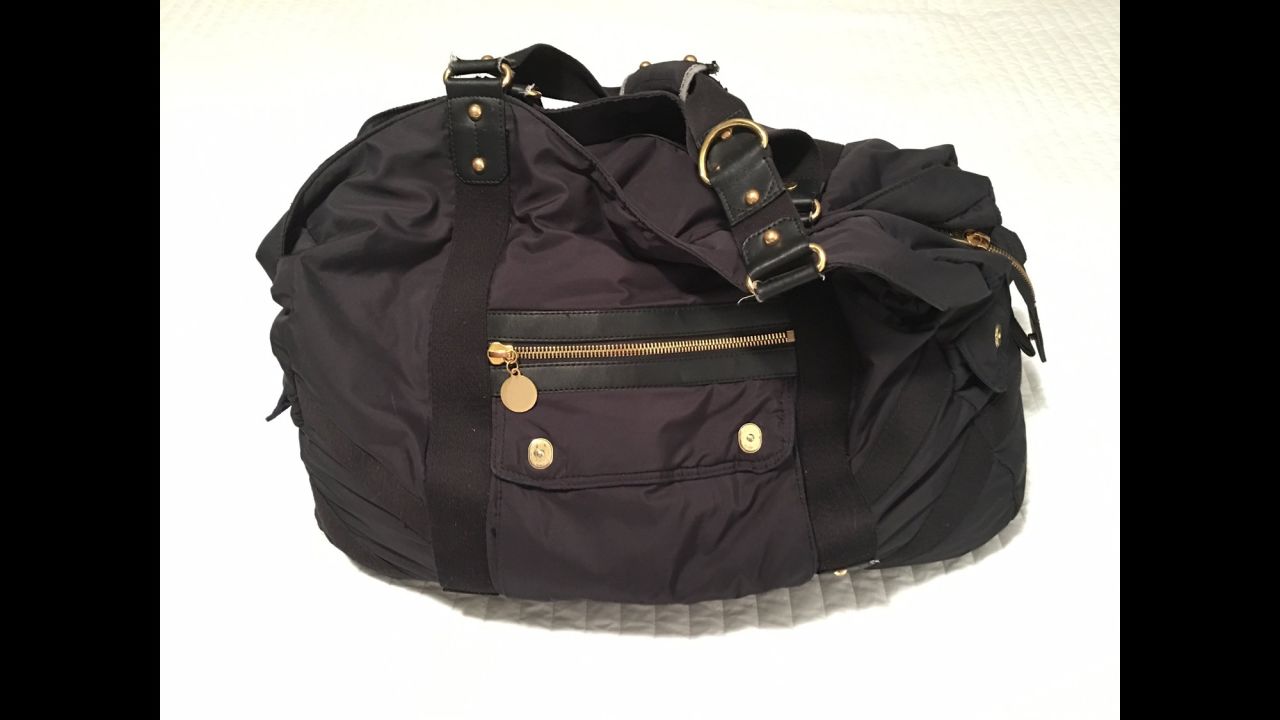 Deanna Neiers' maternity bag.
