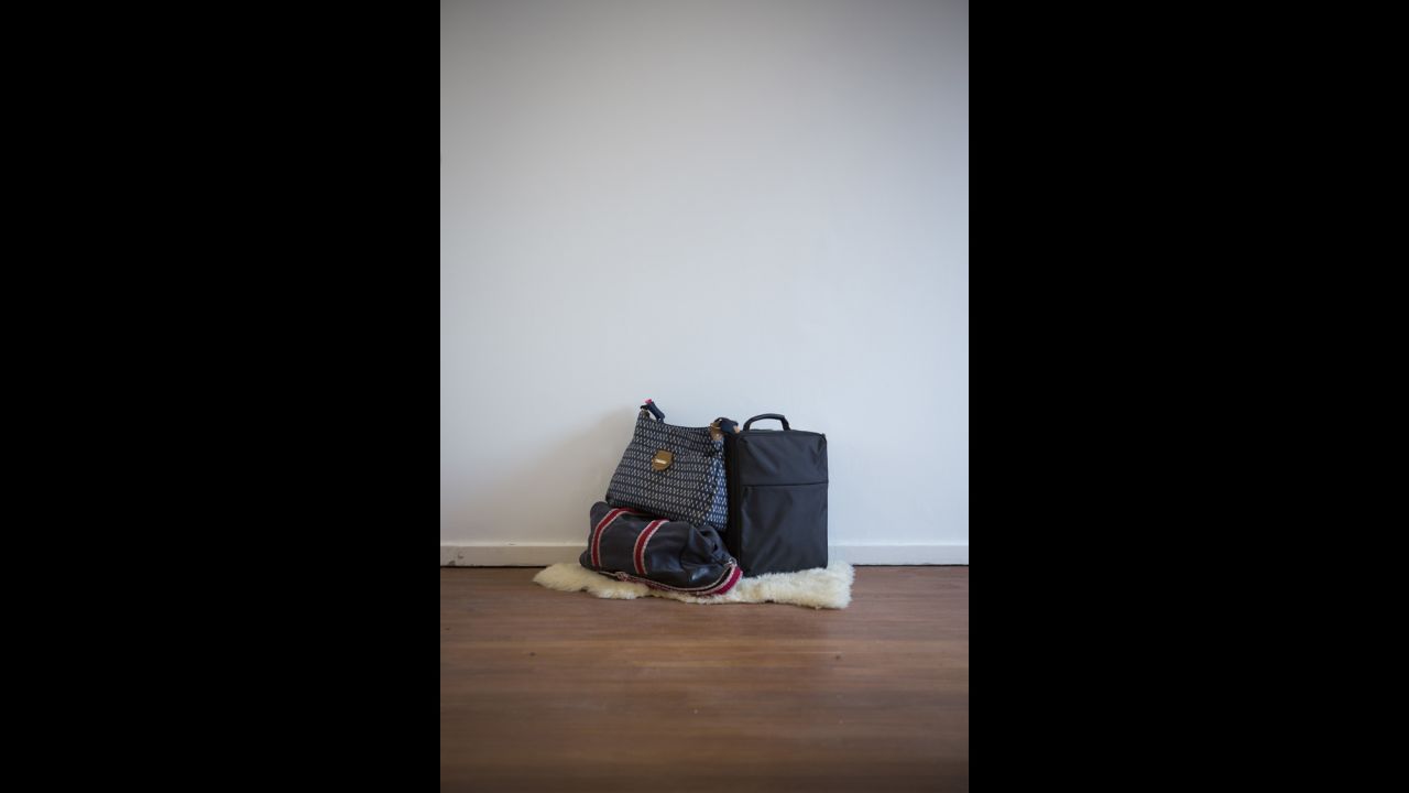 Joanna Laurie's birth bag.