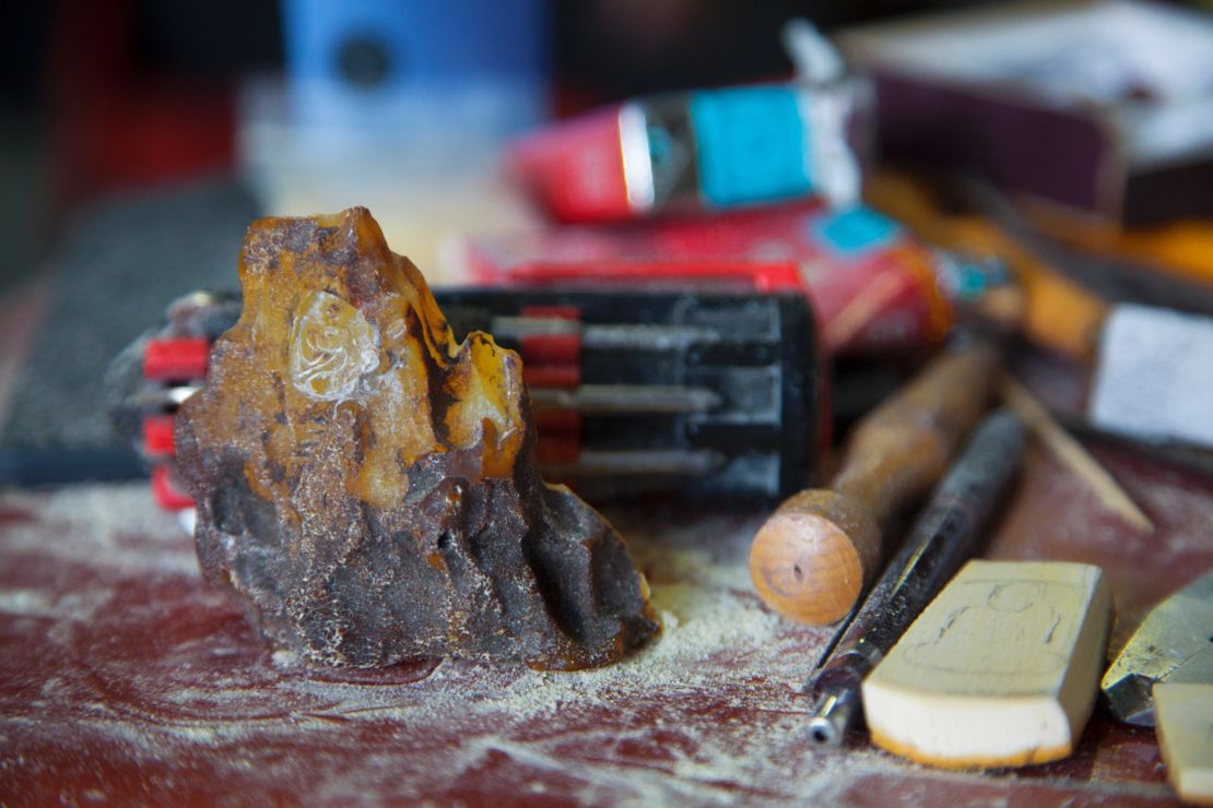 Carvers are turning to ivory substitutes including beeswax, agarwood and even mammoth tusk dug up from Siberian permafrost.