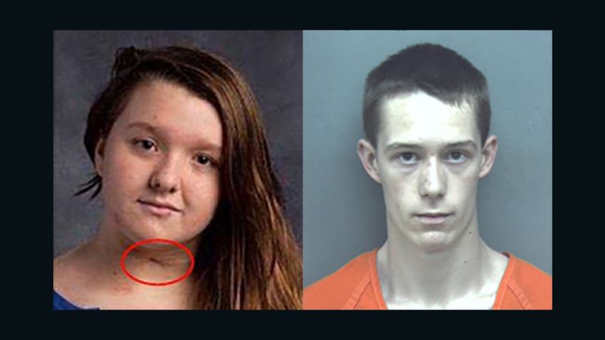 David E. Eisenhauer, left, has been charged with murder after the remains of Nicole Madison Lovell, right, were found.