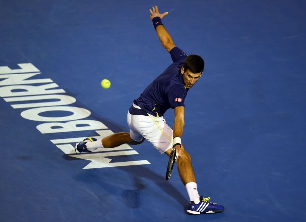 Djokovic continued his relentless performances of late as he raced to a 2-0 in the best-of-five-set final. 
