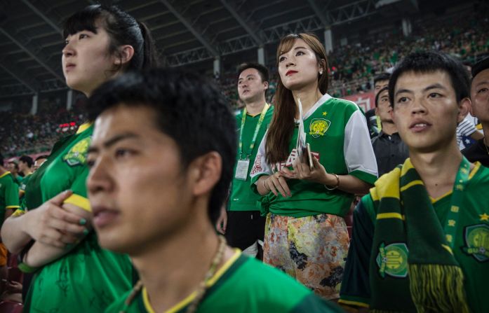 There are growing legions of ardent supporters and fans of Chinese football clubs. The government is also trying to foster a football culture in the country by mandating football programs in 20,000 Chinese schools in a plan devised by President Xi Jinping to make China a football power.