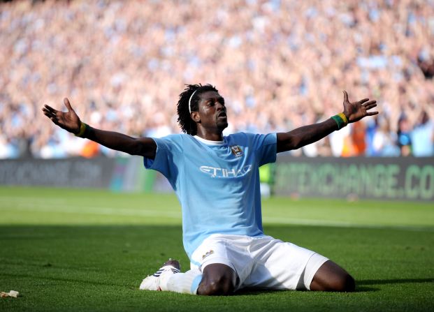 Togolese forward enjoyed his best years at Arsenal under Arsene Wenger, before mixed experiences at Manchester City, Real Madrid and Tottenham. Now at Crystal Palace, he is the second highest goal scorer in Premier League history with 97.  