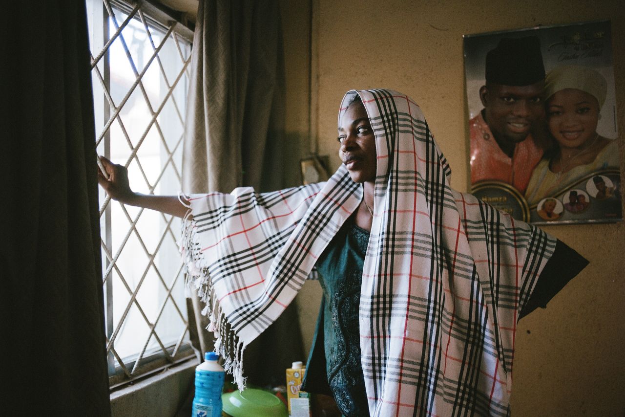 Authors such as Rabi Talle, pictured, face many challenges, including censorship from the Hisbah -- the morality police -- and the ongoing threat of Boko Haram.