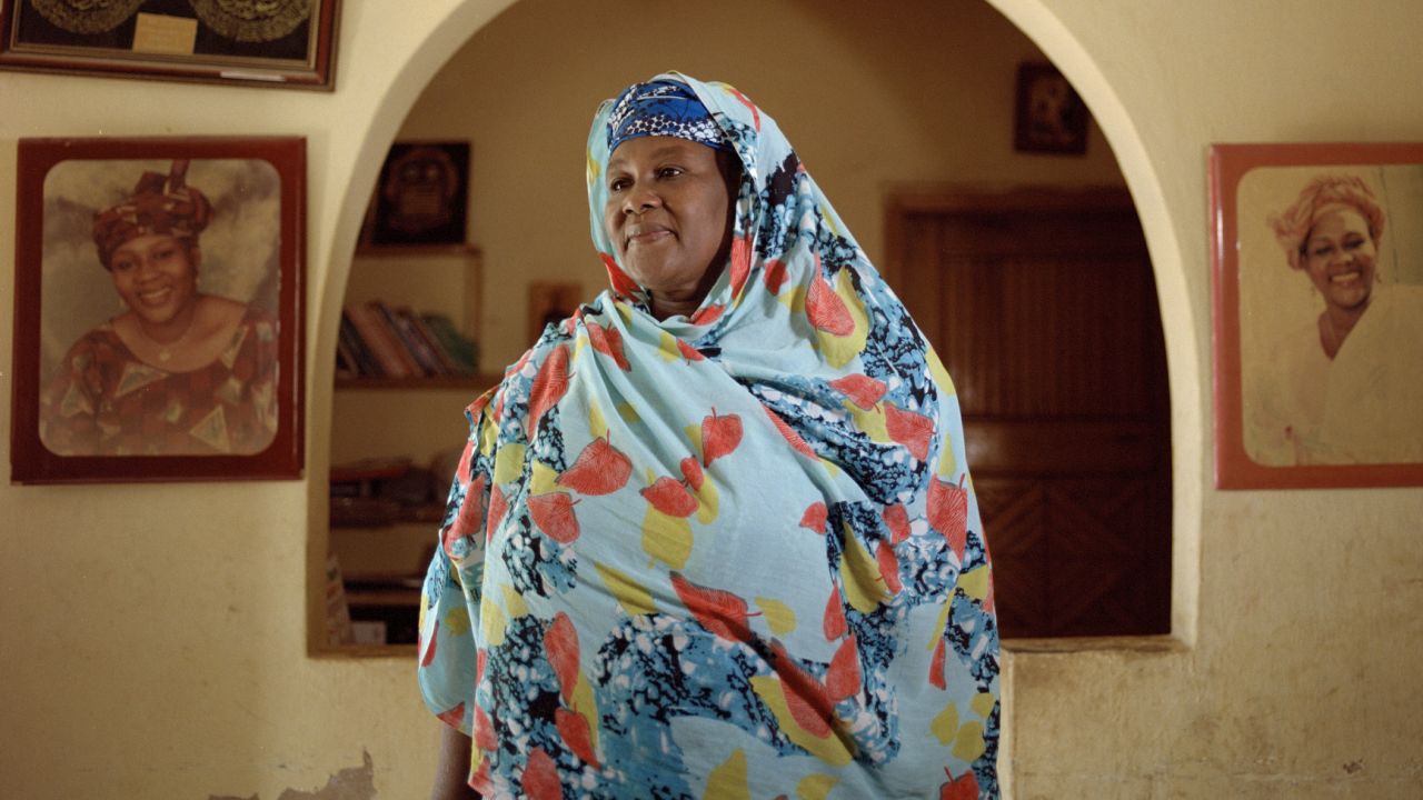 Balaraba Ramat Yakubu in her home.