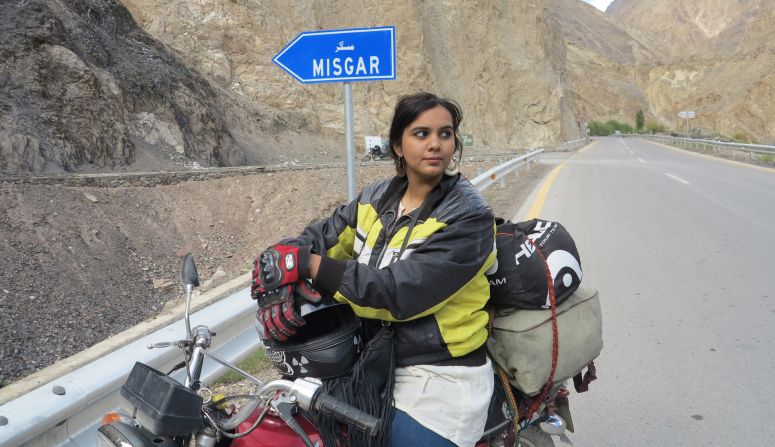 After Zenith Irfan's father died, she decided to fulfill his dream to tour the world on a motorbike. The journey was a huge step for a Pakistani girl in a country where it's sometimes taboo for women to venture out alone.