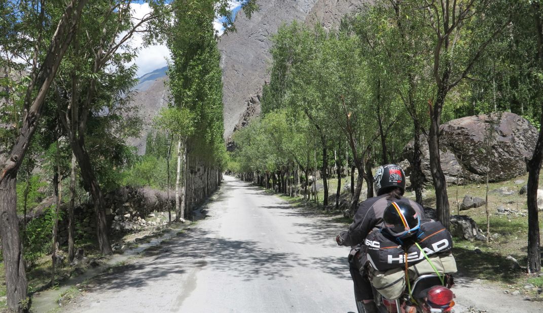 The road trip to the edges of her country took her through the scenic Skardu district in Gilgit-Baltistan, the northernmost territory of Pakistan.