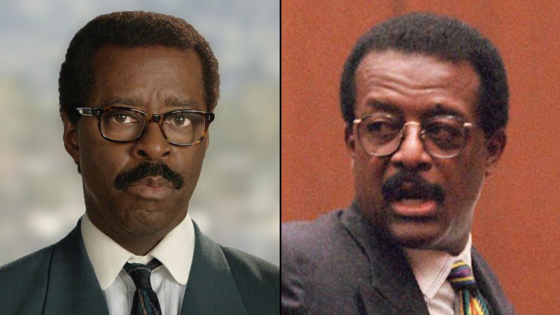 Veteran movie and TV actor <strong>Courtney B. Vance</strong> ("Law & Order: Criminal Intent") plays <strong>Johnnie Cochran</strong>, Simpson's smooth-talking defense attorney.
