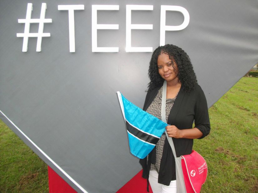 Last year, Mavis Mduchwa received funding from the <a href="http://tonyelumelufoundation.org/teep/" target="_blank" target="_blank">Tony Elumelu Entrepreneurship Programme</a> to set up her business Chabana Farms. "I was born on a farm, and all my family are farmers, so I decided to go back to my village and set something up," she said.