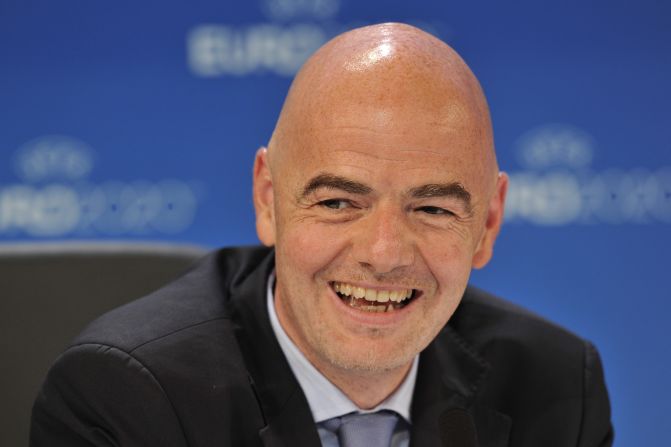 Infantino, the Swiss-Italian lawyer wants to expand the World Cup from 32 to 40 teams He told delegates: "I want to be the president of all of you, of all 209 nations."
