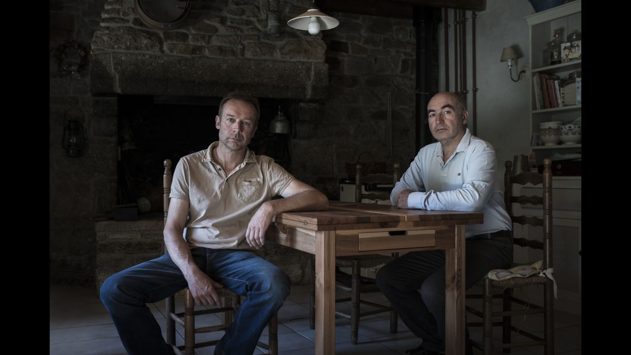 Fulub and Yann-Pier have been living together for 25 years. They bought a house in the countryside together and got married a year ago.